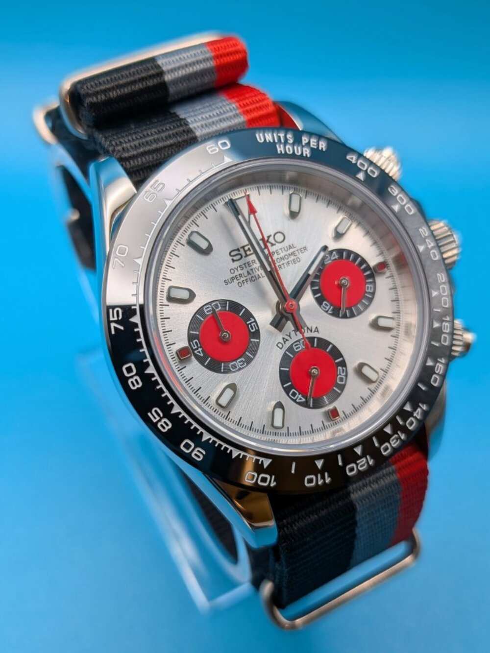 Seiko MOD | Audi Motorsport Inspired | VK63 quartz movement - Picture 3 of 12